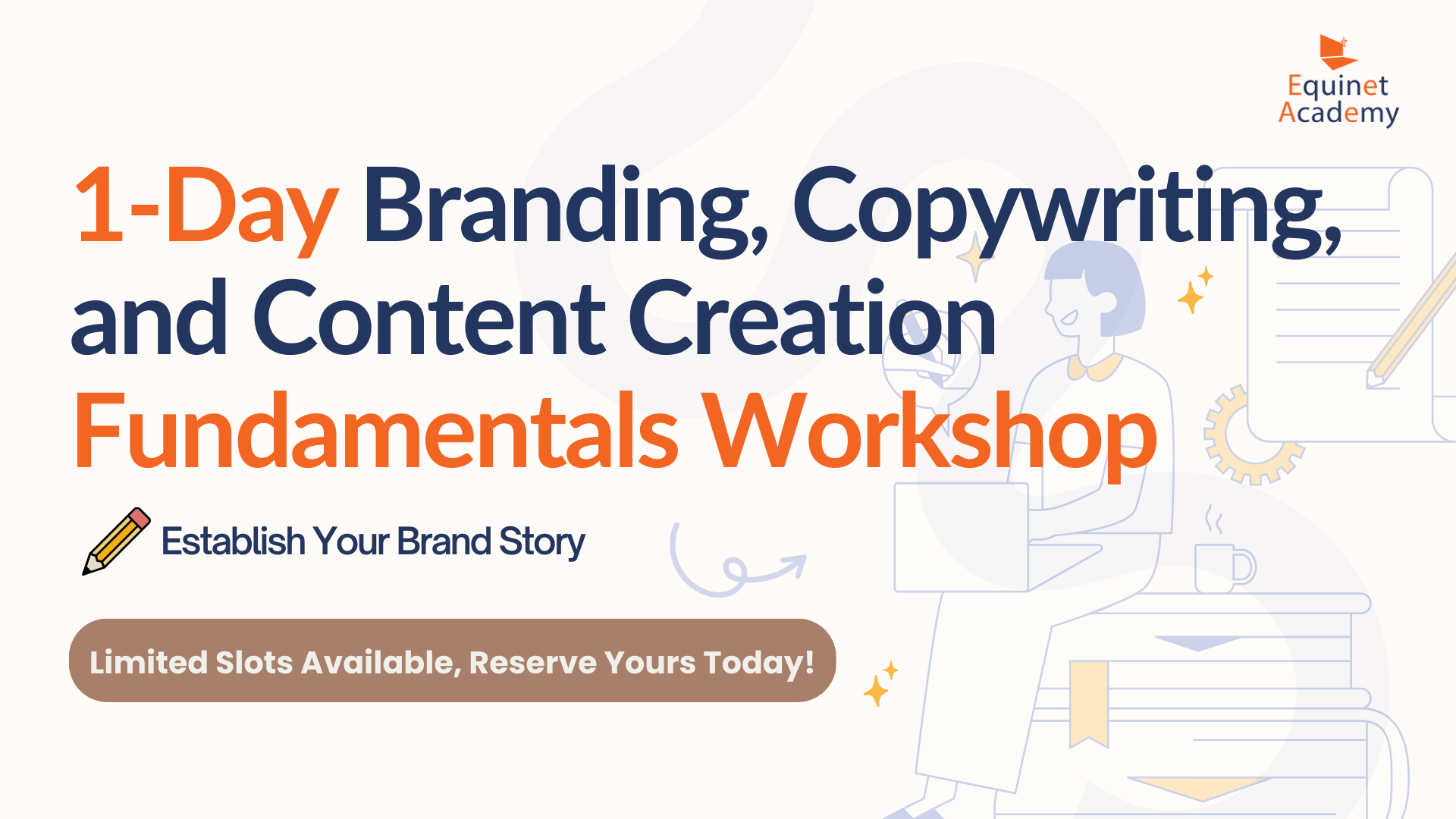 1-Day Branding, Copywriting, and Content Creation Fundamentals Workshop