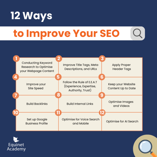 12 Ways to Improve Your SEO