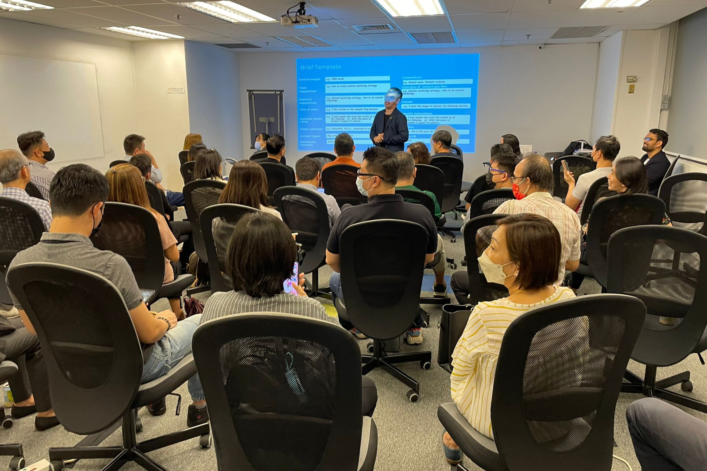 Digital Marketing Sharing and Networking Session V Background