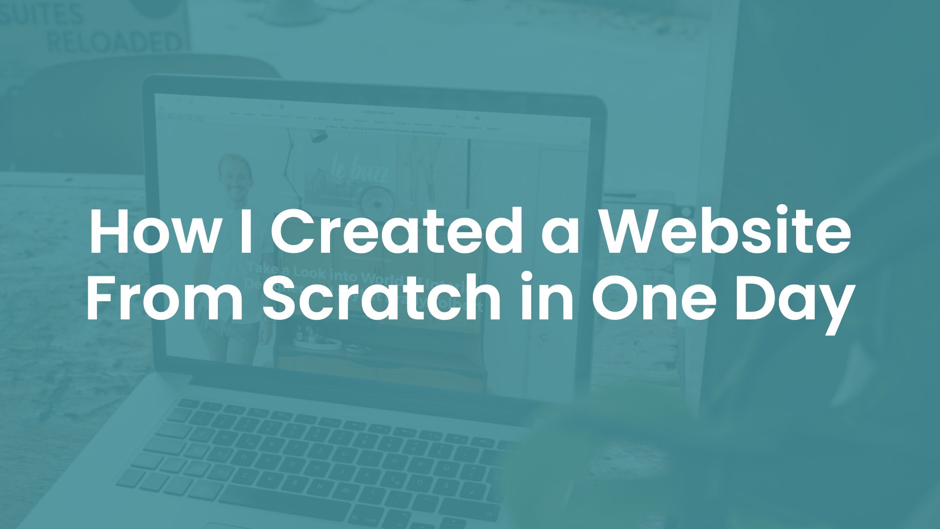 How I Created a Website From Scratch in One Day