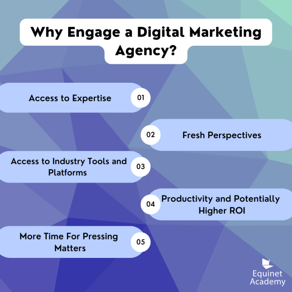 5 reasons to engage a digital marketing agency