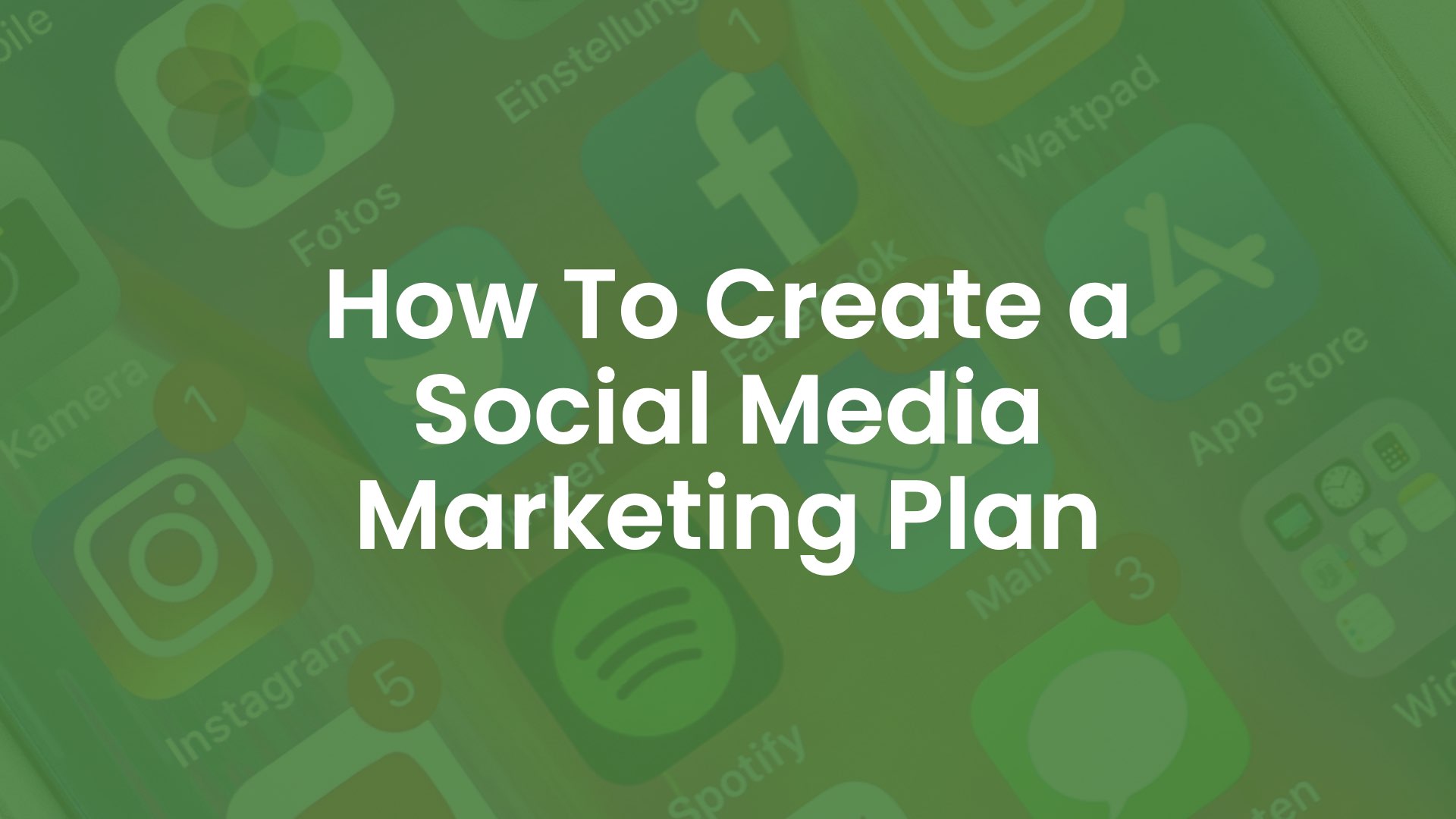 How to Create a Social Media Plan
