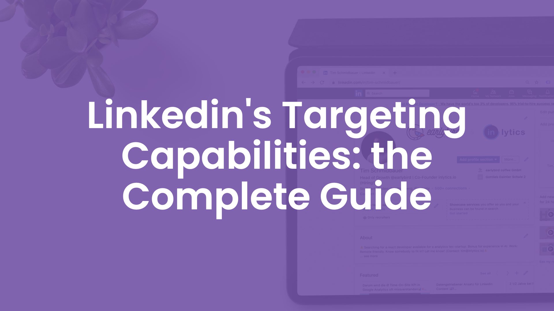 LinkedIn's Targeting Capabilities - the Complete Guide