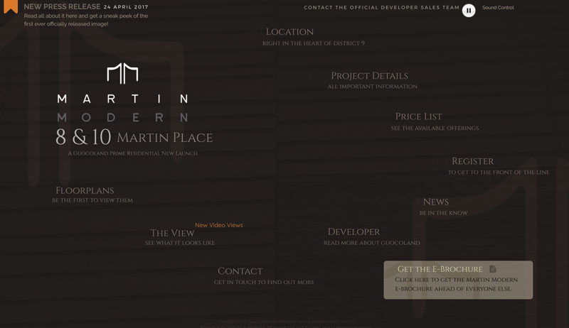 martin modern condo